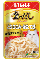 Влажный корм для кошек Inaba Kinnodashi Куриное филе со вкусом морского гребешка 60 г [уценка]