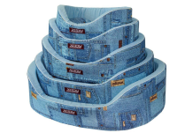 Лежак Премиум [хлопок] №2 размер 49х38х16 XODY [Джинс]