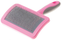 Пуходёрка DeLIGHT ROSE пластик мягкий корд средняя 36821МR /6/