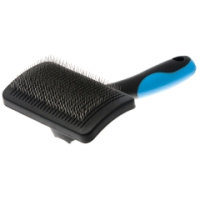 Пуходёрка DeLIGHT самоочищающаяся с плавающей головой средняя 52372M