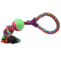 Игрушка Грейфер "Верёвка с петлёй, мяч", d65/380мм Триол