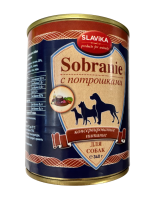 Славика Собрание для собак с потрошками 340 г.
