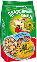 Зоомир Праздничный обед Корм-лакомство для крыс и мышей, 250 г.