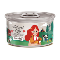 Петрик конс Pettric Natural Kitty / Курица в бульоне 80 г