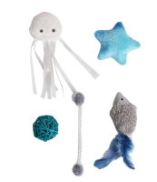 Игрушка Petpark для кошек Космический сет с кошачьей мятой [5 шт в комплекте]