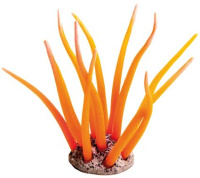 BARBUS коралл красный, 4,5*4,5*10 см. 211 (211 красный силикон Барбус 10см)