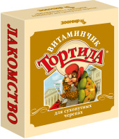 Зоомир Витаминчик ТОРТИЛА М для водных черепах, 30 г. (сухопутные)