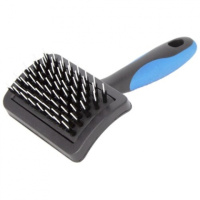 Щетка DeLIGHT универ. "ежик" пласт. зуб cредняя 36837М /12/