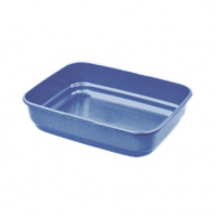 IMAC FELIX Туалет для кошек, синий, 49,5*39*12 см.