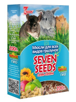 Seven Seeds Мюсли для всех видов грызунов 200 г.