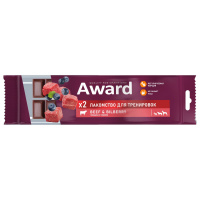 Лакомство для тренировок AWARD для собак и щенков с 3 месяцев с говядиной и черникой 50г