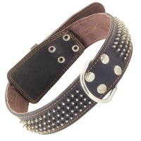Ошейник кожа Ц5-00300 45 [2] Гамма/ПН/двойной еж