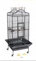 Триол Клетка для птиц 82*77*156 см., серая ВС 14