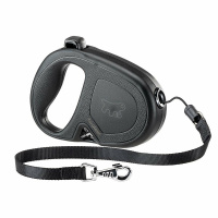 Рулетка FLIPPYONE M черная,шнур 5м 20кг