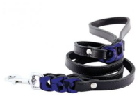 Бефор Гламур поводок д/с 1,4см*120см (7202-7 синий)