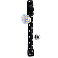 Hunter Smart ошейник для кошек Glossy Dots черный горошек
