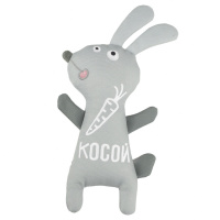 Игрушка для собак мягкая "Зайка-Косой", 150/205мм, Triol