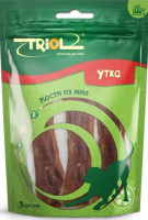 Кость из жил РТ22 утка 3шт Триол