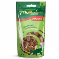 Триол Сосиски пикантные мини для кошек, лосось, 50 г