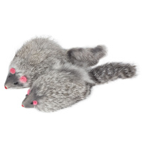 Игрушка для кошек "Мышь серая", 90-100 мм. М004G