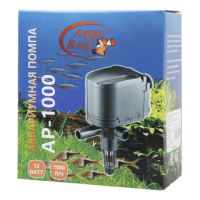 Помпа-циркулятор Aqua Reef AP (AP-1000, на 100-200л, 12Вт, 1000л/ч, h 80см)