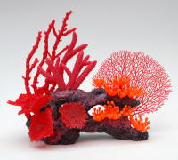 Композиция из кораллов пластиковая 36х16,5х27,5см [SH257R] VITALITY