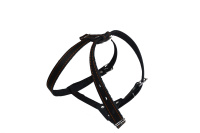 Осипов Шлейка для собак кожаная, ремни 24 мм