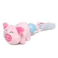 Игрушка MINI DOGS для собак мелких пород мягкая "Хрюшка", 90/160мм