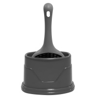 Triol Cовок с подставкой для кошачьего туалета, серый, 275*170*95 мм.