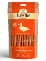 AlpenHof Лакомство Колбаски баварские утиные для собак, 50 г. [уценка]