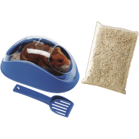 Туалет KOKY для хомяков с лопаткой Ферпласт