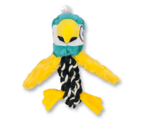 Игрушка Elder Club для собак Попугай с канатом 20 см [33002]