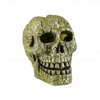 Растение пласт. GLOFISH с GLO-эффектом череп-декорация