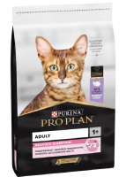 ПРОПЛАН DELICATE д/кошек Поддержание здорового пищеварения с индейкой (3 кг)