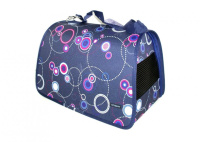 Догман Сумка-переноска Лира №2, синяя, 40*25*24 см (Василёк)