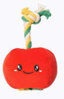 Игрушка Mr.Kranch для собак мелких и миниатюрных пород Помидор 9х9 см