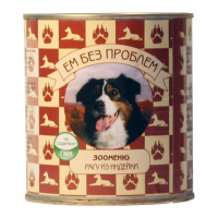 Ем без проблем консервы для собак Рагу из индейки 750 г. (750гр)