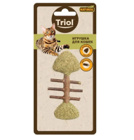 Игрушка для кошек из мататаби "Рыбка", 80мм, серия NATURAL