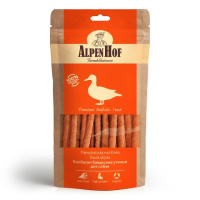 AlpenHof Лакомство Колбаски баварские утиные для собак, 50 г.