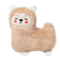 Игрушка MINI DOGS для собак мелких пород мягкая "Крошка лама" 85мм Триол