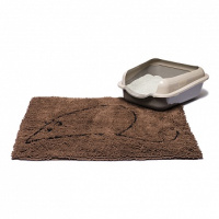 Dog Gone Smart Коврик для кошек супервпитывающий, M,51*79 см,коричневый