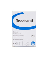 Ceva Sante Animale "Пилкан 5" для кошек и собак Сахарные кубики для регуляции половой охоты 8 кубиков