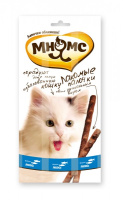 Мнямс лакомые палочки для кошек с форелью и лососем 3шт