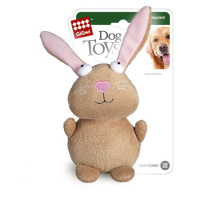 GiGwi игрушка для собак Кролик с пищалкой 18 см