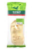 TiTBiT Нос говяжий бабочка для собак, 1 шт 18 см