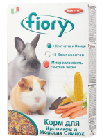Фиори корм для морских свинок и кроликов Conigli e cavie 850 г + контейнер [24027]