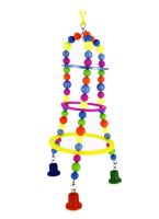 Игр. д/птиц Конус из бусин 110*250*110 мм Бриллиант