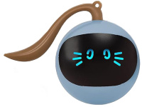 Интерактивная игрушка, для кошек "Умный шар" FOFOS WhirliCat, синий