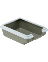 Лоток WEEK-END PLUS с бортиком для кошек Ферпласт