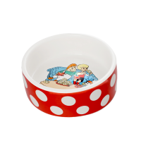 Triol СОЮЗМУЛЬТФИЛЬМ Миска для мелких животных керамическая "Плюшки" (0.3 л)